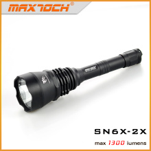 Maxtoch 2X, lampe de poche de chasse à longue portée la plus élevée, version de mise à niveau de SN6X-2X, lampe de poche extrêmement longue portée